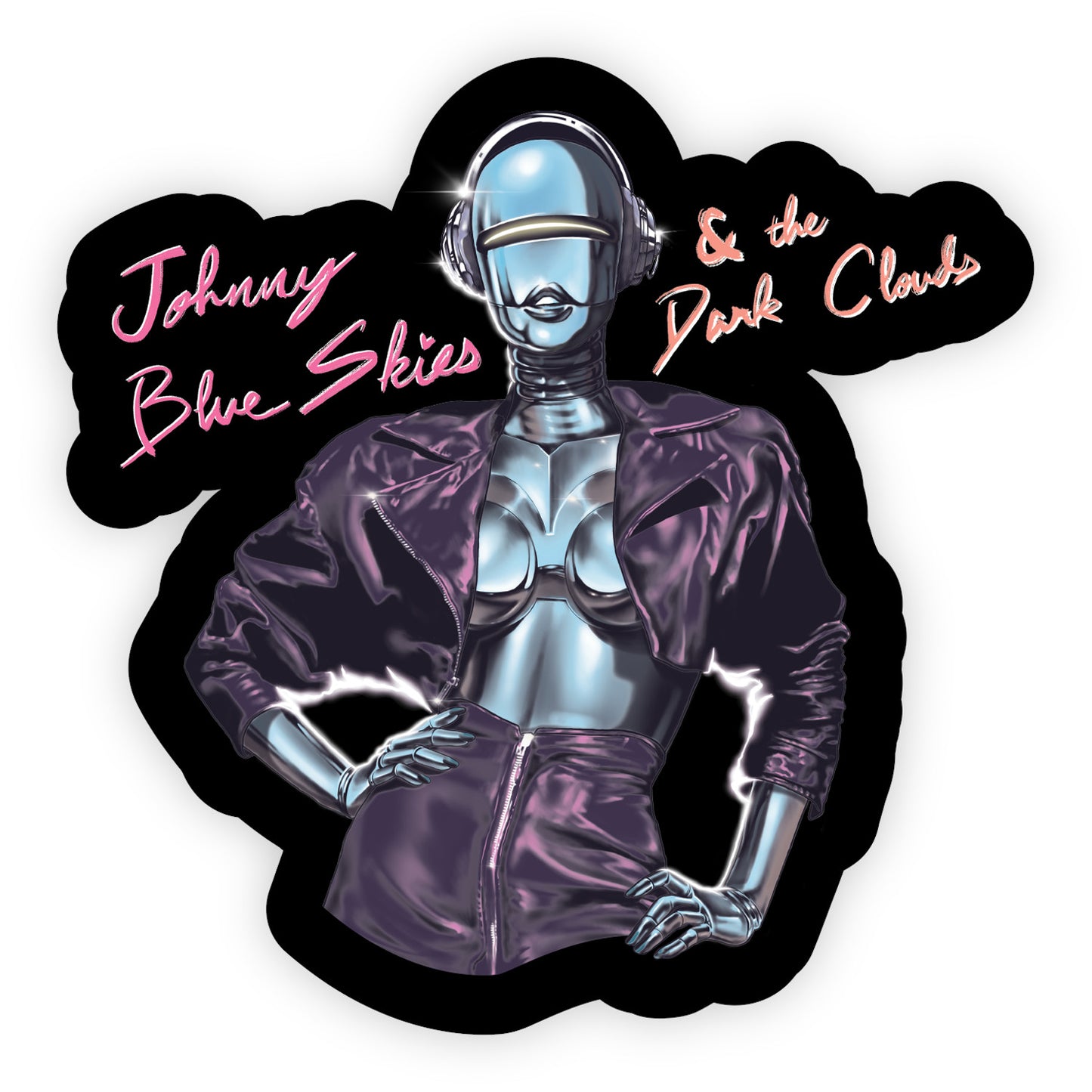 Cyborg Party Decal