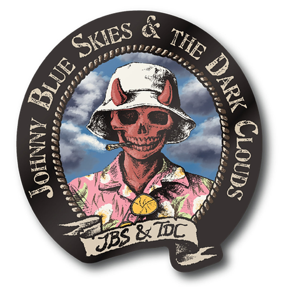 Panama Devil Sticker