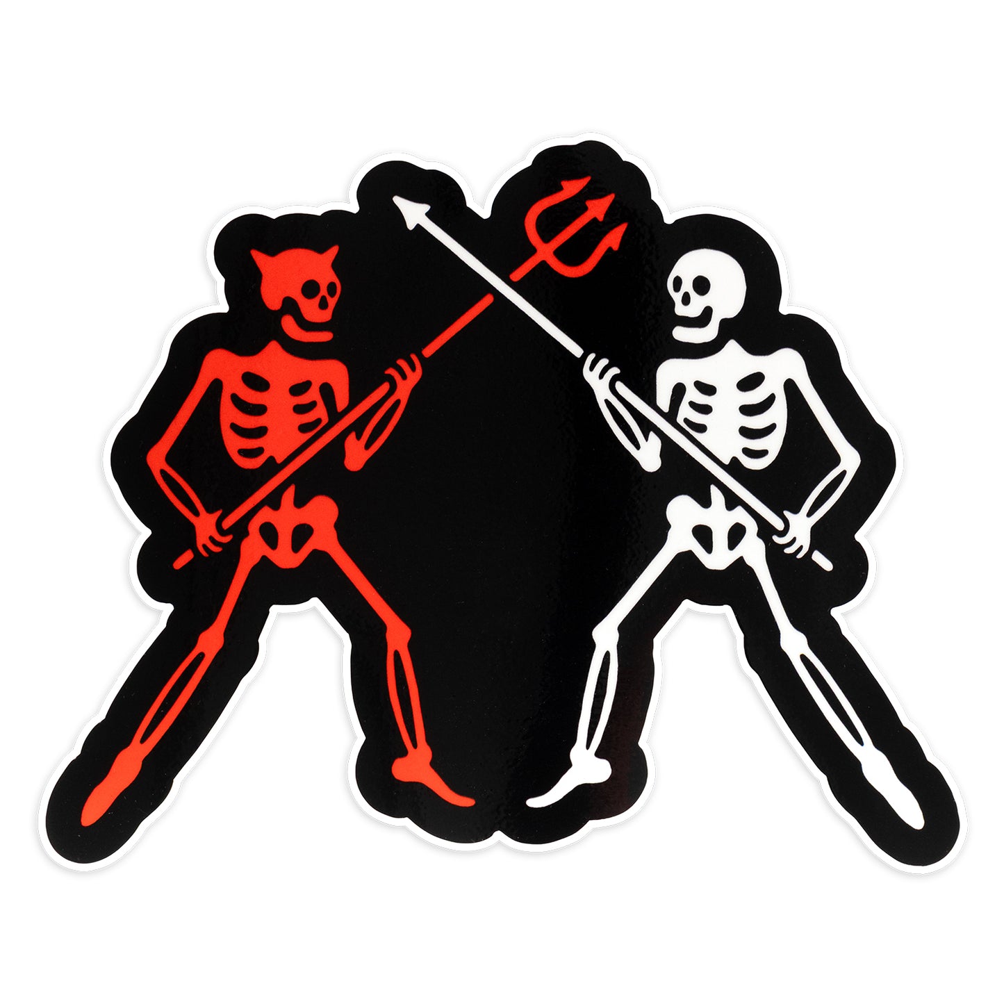Skele Logo Car Decal